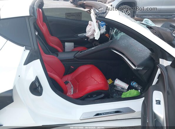 1G1YA2D45M5111637 2021 CHEVROLET CORVETTE White წინა სალონის ხედი