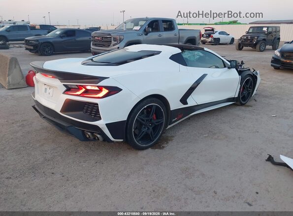 1G1YA2D45M5111637 2021 CHEVROLET CORVETTE White უკანა მარჯვენა