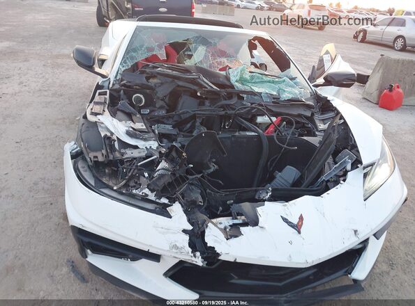1G1YA2D45M5111637 2021 CHEVROLET CORVETTE White წინა ხედი