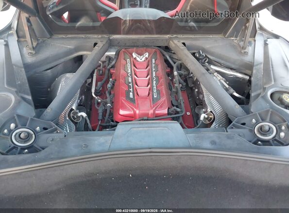 1G1YA2D45M5111637 2021 CHEVROLET CORVETTE White უკანა ხედი