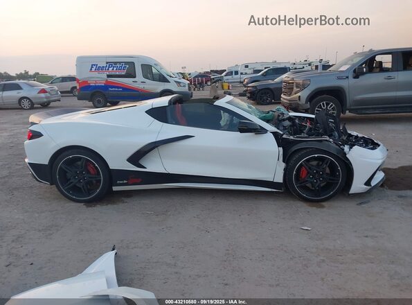 1G1YA2D45M5111637 2021 CHEVROLET CORVETTE White სალონის 360-გრადუსიანი ხედი
