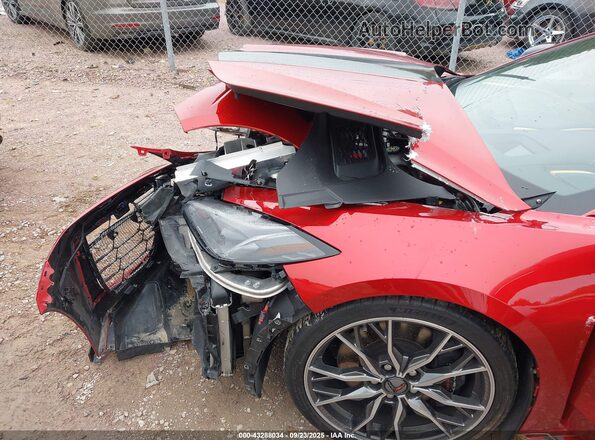 1G1YB2D44P5117950 2023 CHEVROLET CORVETTE Red Вид спереду