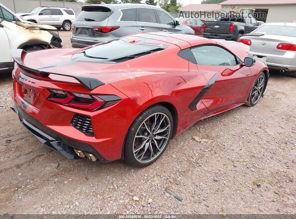 1G1YB2D44P5117950 2023 CHEVROLET CORVETTE Red Задня права чверть