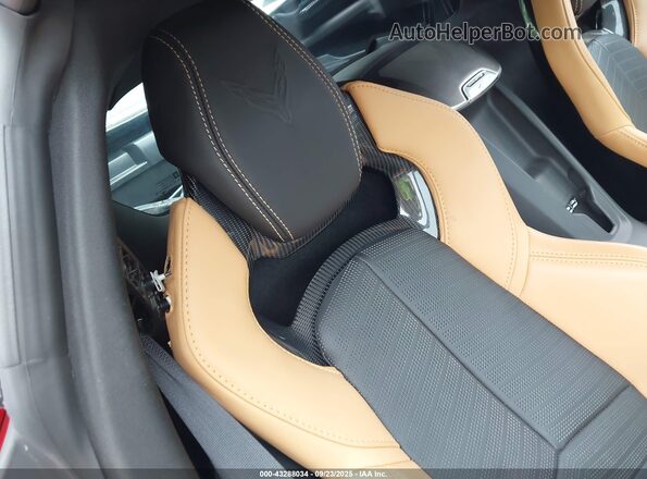 1G1YB2D44P5117950 2023 CHEVROLET CORVETTE Red Вид наклейки з VIN-кодом