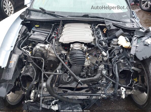 1G1YC2D75H5107680 2017 CHEVROLET CORVETTE Light Blue Вид ззаду
