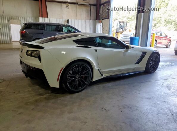 1G1YP2D69K5604170 2019 CHEVROLET CORVETTE White Rear right