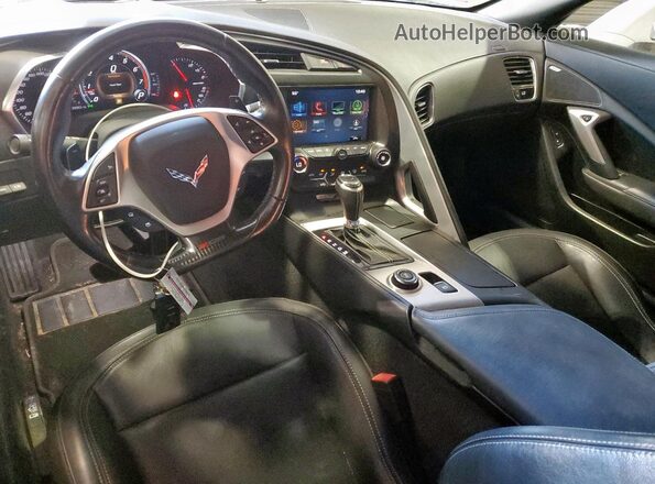1G1YP2D69K5604170 2019 CHEVROLET CORVETTE White Dashboard view