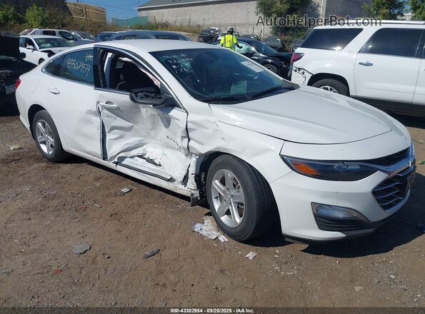 1G1ZB5ST0NF209497 2022 CHEVROLET MALIBU White Вид спереду