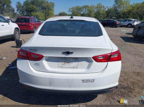 1G1ZB5ST0NF209497 2022 CHEVROLET MALIBU White 