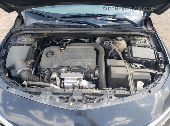 1G1ZB5ST1KF105029 2019 CHEVROLET MALIBU Black Вид задньої частини салону