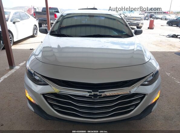 1G1ZB5ST5MF048420 2021 CHEVROLET MALIBU Silver Սարքավորումների վահանակի տեսք
