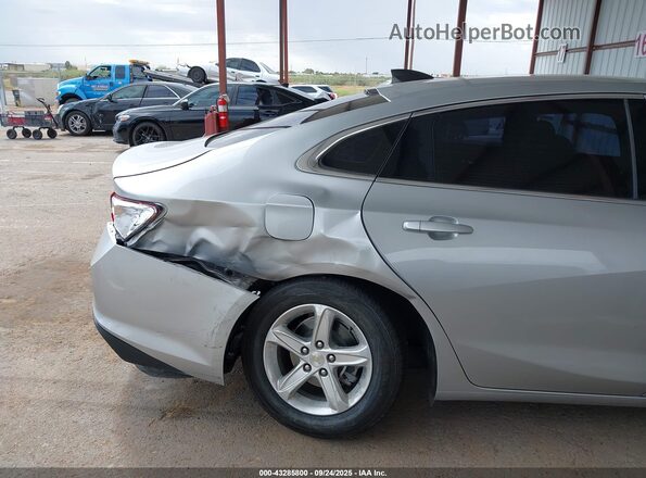 1G1ZB5ST5MF048420 2021 CHEVROLET MALIBU Silver Դիմացի տեսք