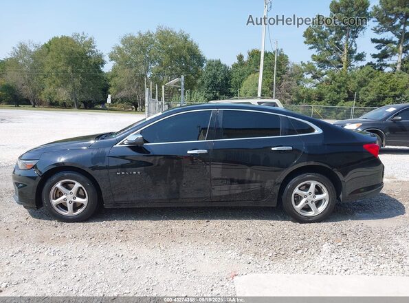 1G1ZB5ST6JF291617 2018 CHEVROLET MALIBU Black 