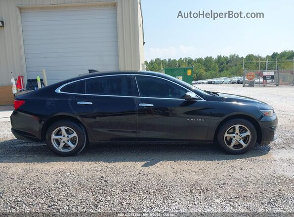 1G1ZB5ST6JF291617 2018 CHEVROLET MALIBU Black 