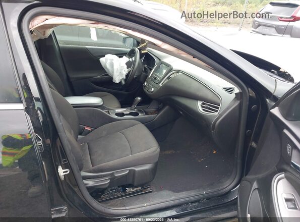 1G1ZB5ST7JF216988 2018 CHEVROLET MALIBU Black Widok wnętrza z przodu