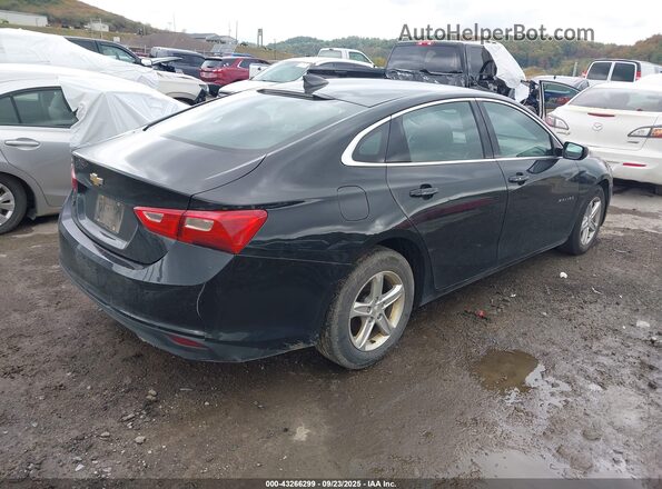 1G1ZB5ST7LF018401 2020 CHEVROLET MALIBU Black უკანა მარჯვენა