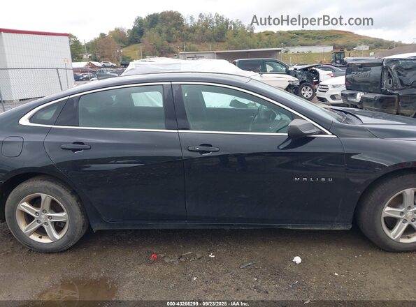 1G1ZB5ST7LF018401 2020 CHEVROLET MALIBU Black უკანა სალონის ხედი