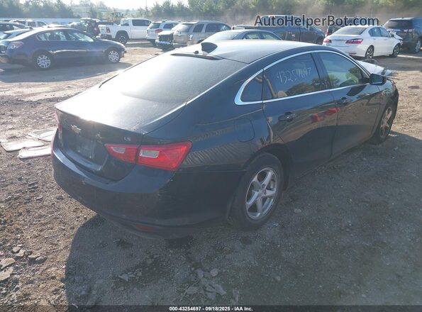 1G1ZB5ST8GF174579 2016 CHEVROLET MALIBU Black Задня права чверть