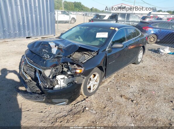 1G1ZB5ST8GF174579 2016 CHEVROLET MALIBU Black Передня ліва чверть