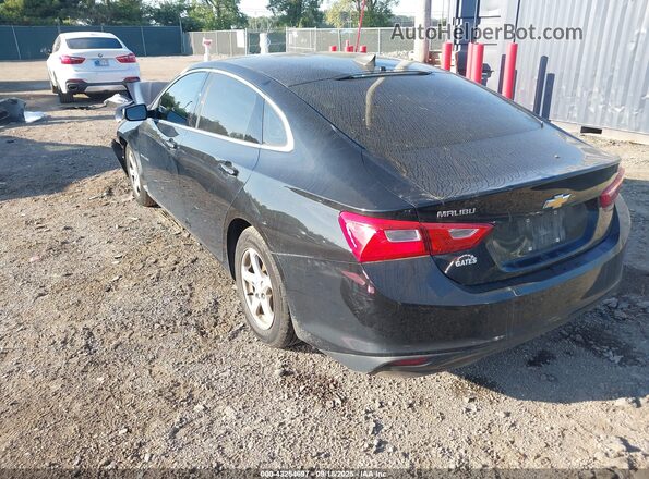 1G1ZB5ST8GF174579 2016 CHEVROLET MALIBU Black Задня ліва чверть