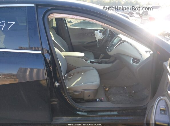 1G1ZB5ST8GF174579 2016 CHEVROLET MALIBU Black Вид салону спереду