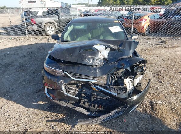 1G1ZB5ST8GF174579 2016 CHEVROLET MALIBU Black Вид щитка приладів