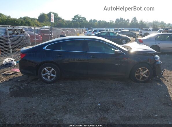 1G1ZB5ST8GF174579 2016 CHEVROLET MALIBU Black Вид задньої частини салону