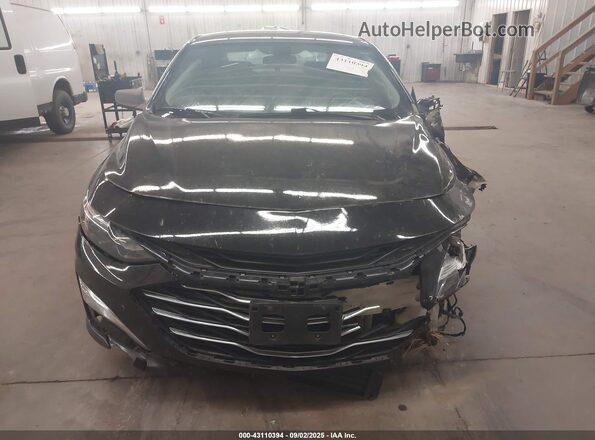 1G1ZB5ST8LF144184 2020 CHEVROLET MALIBU Black უკანა სალონის ხედი