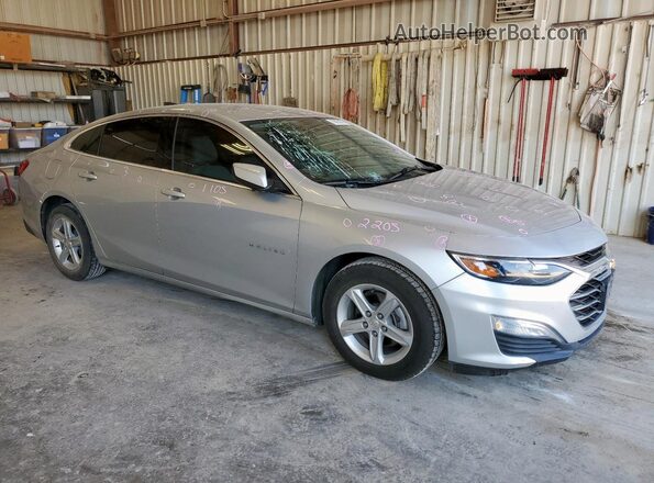 1G1ZC5ST0LF088724 2020 CHEVROLET MALIBU Silver წინა მარჯვენა