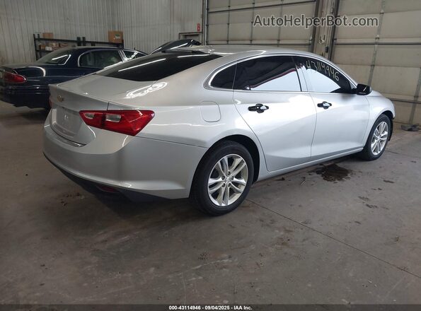 1G1ZC5ST5LF013176 2020 CHEVROLET MALIBU Серебряный Задняя правая четверть