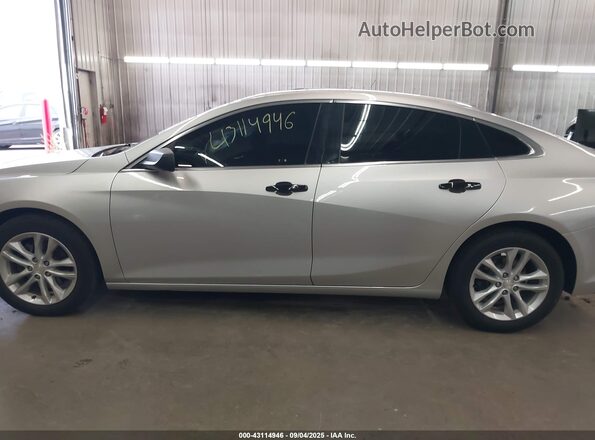 1G1ZC5ST5LF013176 2020 CHEVROLET MALIBU Серебряный 