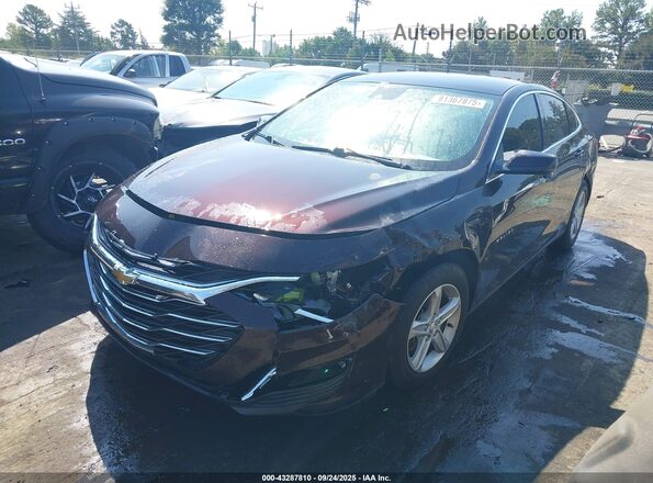 1G1ZC5ST5LF106330 2020 CHEVROLET MALIBU Black წინა მარცხენა ხედი სამი მეოთხედიდან