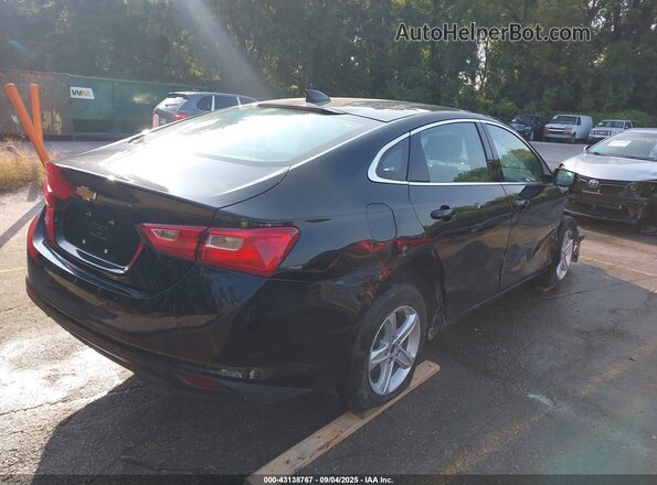 1G1ZC5ST8NF185043 2022 CHEVROLET MALIBU Black უკანა მარჯვენა