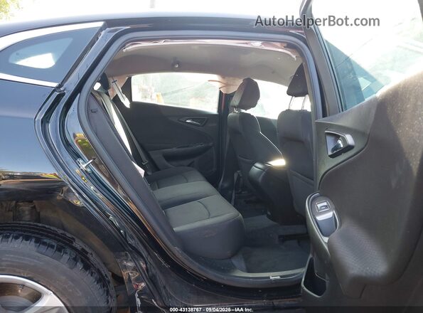 1G1ZC5ST8NF185043 2022 CHEVROLET MALIBU Black VIN კოდის სტიკერის ხედი