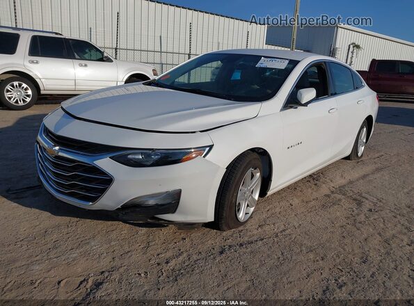 1G1ZC5ST9LF135717 2020 CHEVROLET MALIBU Белый Передняя левая четверть