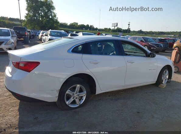 1G1ZC5ST9LF135717 2020 CHEVROLET MALIBU Белый Вид щитка приборов