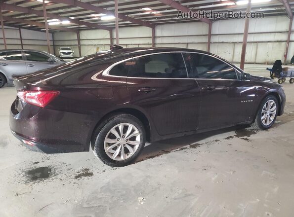 1G1ZD5ST0LF037656 2020 CHEVROLET MALIBU Burgundy უკანა მარჯვენა