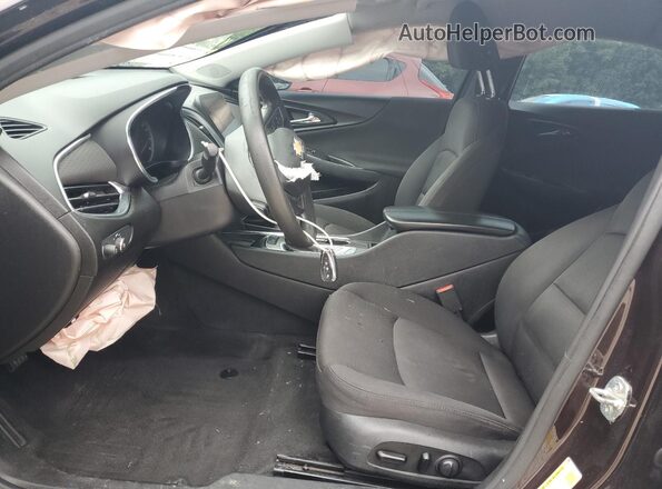 1G1ZD5ST0LF037656 2020 CHEVROLET MALIBU Burgundy წინა სალონის ხედი