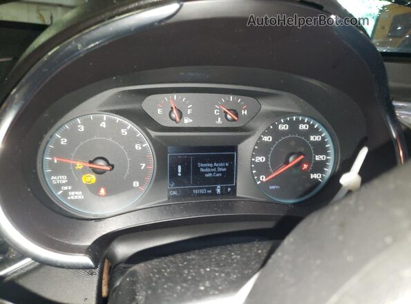 1G1ZD5ST0LF037656 2020 CHEVROLET MALIBU Burgundy ხელსაწყოთა პანელის ხედი