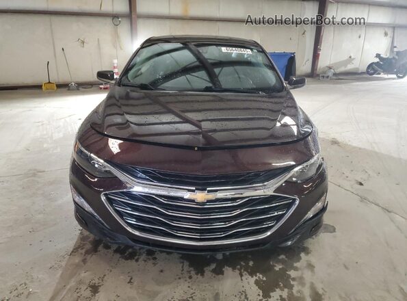 1G1ZD5ST0LF037656 2020 CHEVROLET MALIBU Burgundy წინა ხედი
