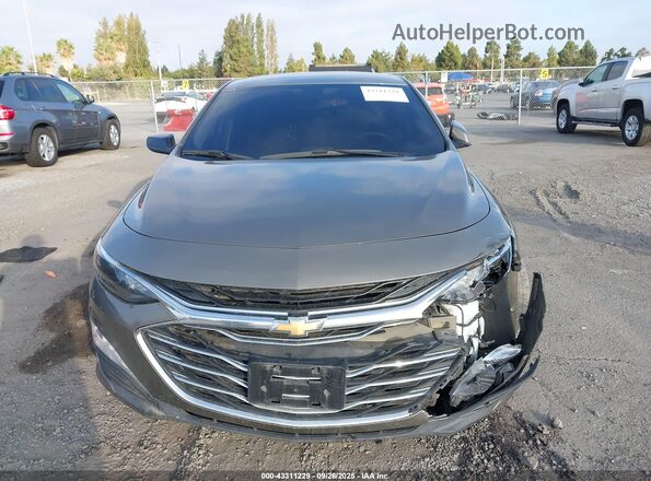 1G1ZD5ST0LF072164 2020 CHEVROLET MALIBU Gray Вид щитка приладів