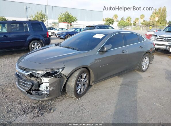1G1ZD5ST0LF072164 2020 CHEVROLET MALIBU Gray Передня ліва чверть
