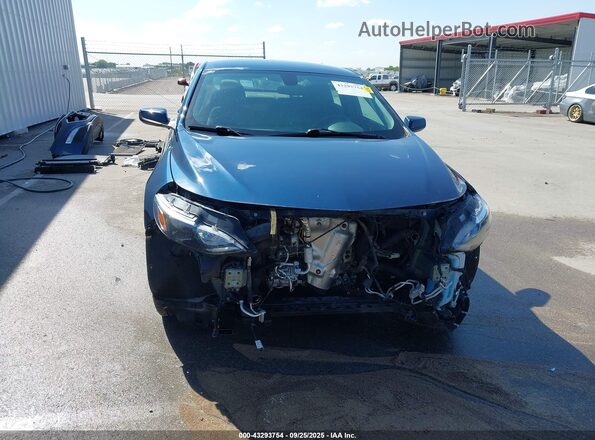 1G1ZD5ST1KF225794 2019 CHEVROLET MALIBU Blue Вид задньої частини салону