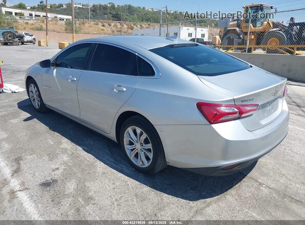1G1ZD5ST1LF044955 2020 CHEVROLET MALIBU Silver Trasero izquierdo