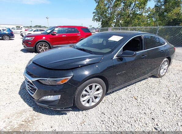 1G1ZD5ST1LF068754 2020 CHEVROLET MALIBU Black Առջևի ձախ երեք քառորդ տեսարան