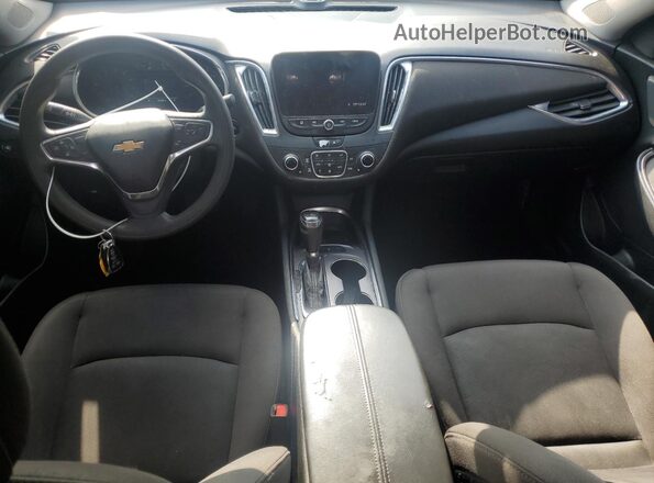1G1ZD5ST1LF076224 2020 CHEVROLET MALIBU Черный Вид панели приборов