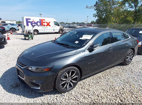 1G1ZD5ST2JF251447 2018 CHEVROLET MALIBU Gray 