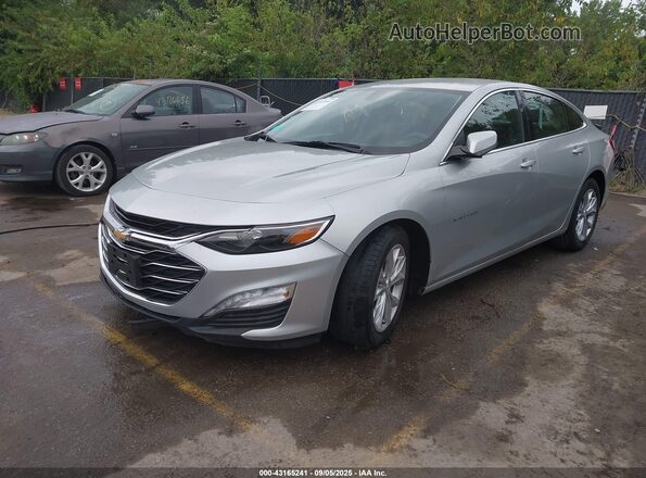 1G1ZD5ST2LF064115 2020 CHEVROLET MALIBU Silver წინა მარცხენა ხედი სამი მეოთხედიდან