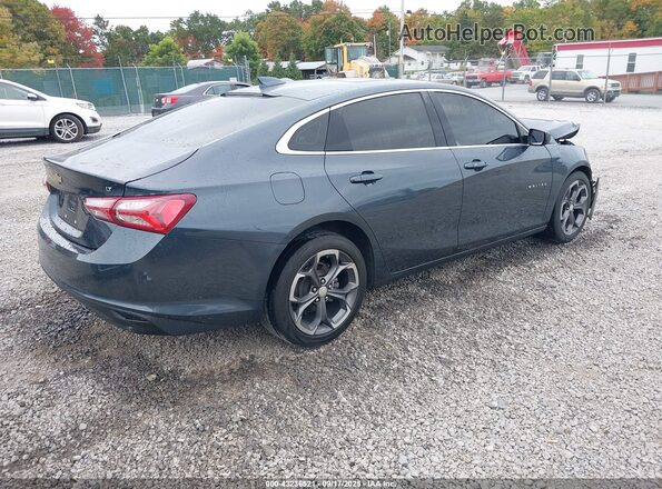 1G1ZD5ST2MF062043 2021 CHEVROLET MALIBU Gray უკანა მარჯვენა