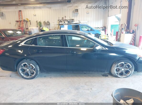 1G1ZD5ST4LF108454 2020 CHEVROLET MALIBU Black უკანა სალონის ხედი